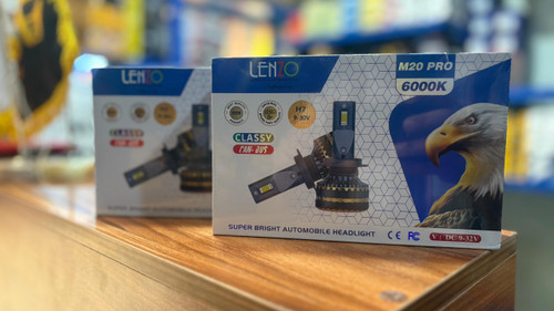 هدلایت برند LENZO (عقاب) پایه H7